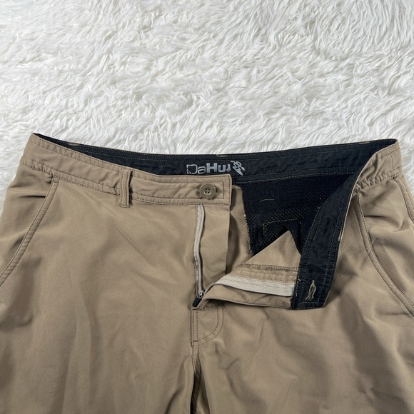 Da Hui Men's Hybrid Collection Beige Shorts Size 32 Hawaii Surf Swim Beach - Picture 2 of 13